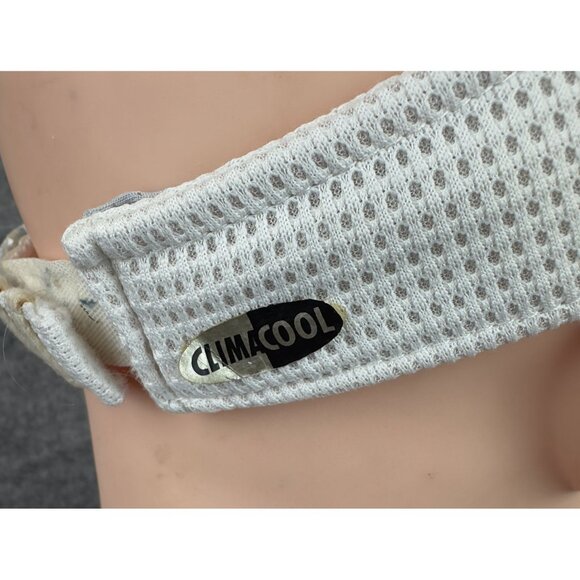 Adidas Visor Unisex White Waffle X-Static Technology  Breathable  Adjustable - Picture 8 of 11